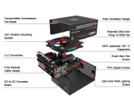 Thermaltake Toughpower Riing 1200W 80 Plus Platinum - 402378 - zdjęcie 2